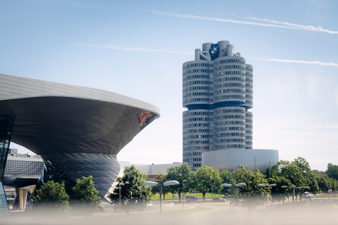 BMW Group celebrated its corporate  headquarters as a world-famous architectural icon