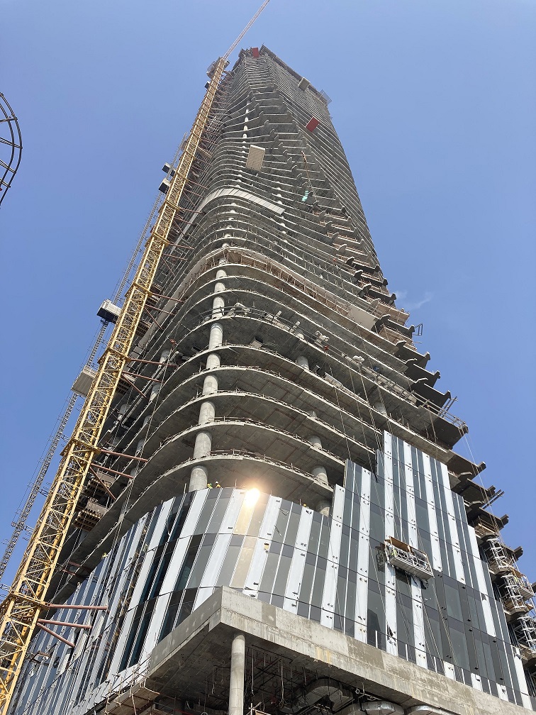 Iconic ‘wasl tower’ development takes shape