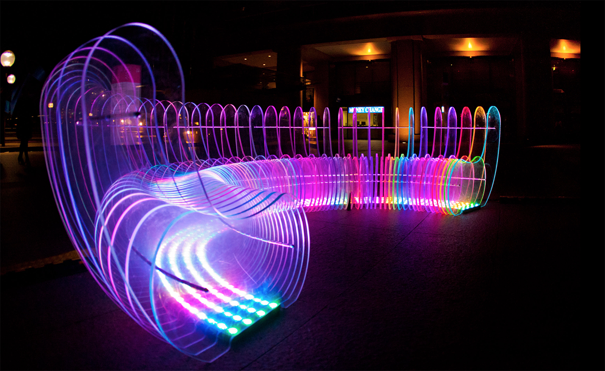 DUBAI LIGHTS ILLUMINATES CITY WALK WITH 10 INTERACTIVE LIGHT INSTALLATIONS