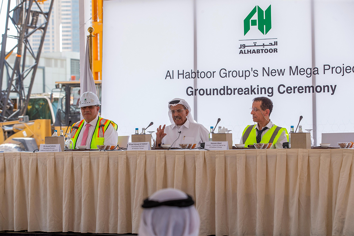 Al Habtoor Group Announces New Iconic Development the Habtoor Tower, at Ground-breaking Ceremony