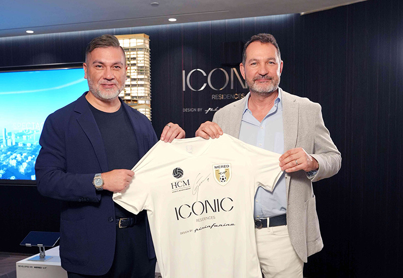MERED Inks Strategic Deal with HCM to Give Football Stars Access to Premium Residences