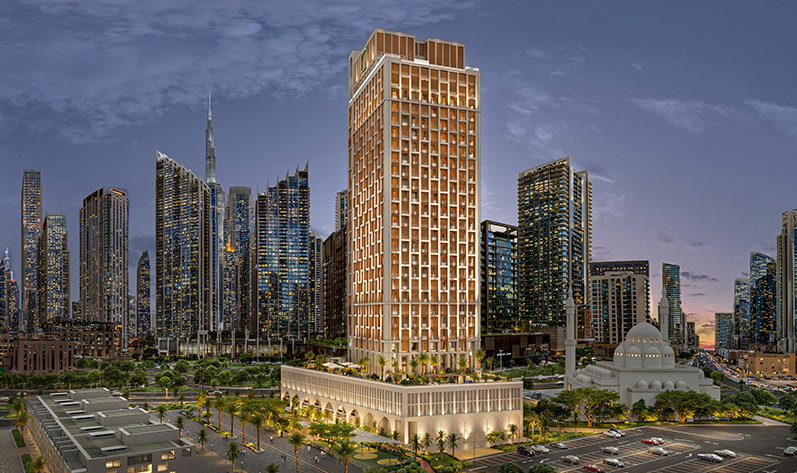 QUBE Development Celebrates Emirati Architecture with ELIRE in Business Bay