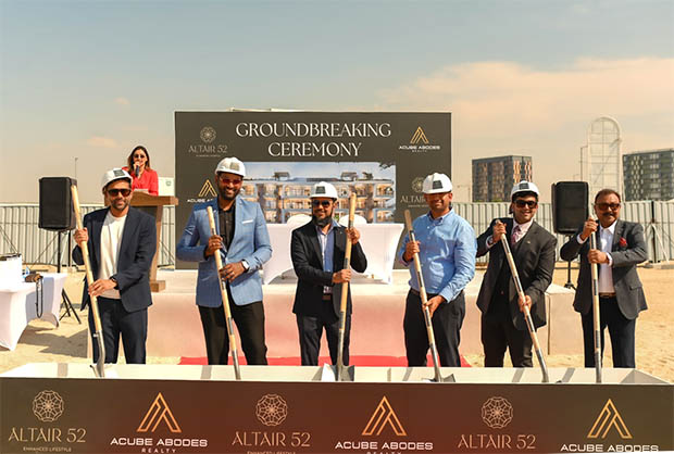 Acube Abodes Realty becomes one of the first developers to break ground in Dubai for Altair 52 project at Dubai South