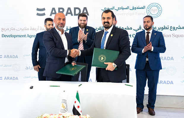 Arada enters Syria via partnership with Syrian Sovereign Fund to develop $7bn mixed-use megaproject in New Damascus