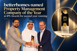 betterhomes named Property Management Company of the Year at IPS Awards for second year running